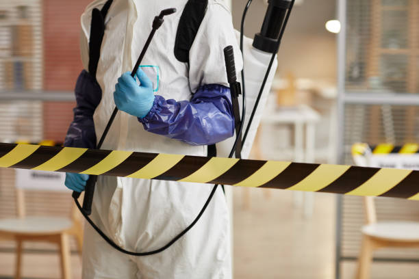 Professional Trauma Scene Cleanup technician working in Allenspark, CO